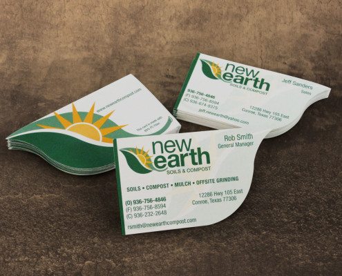 New Earth Business Cards