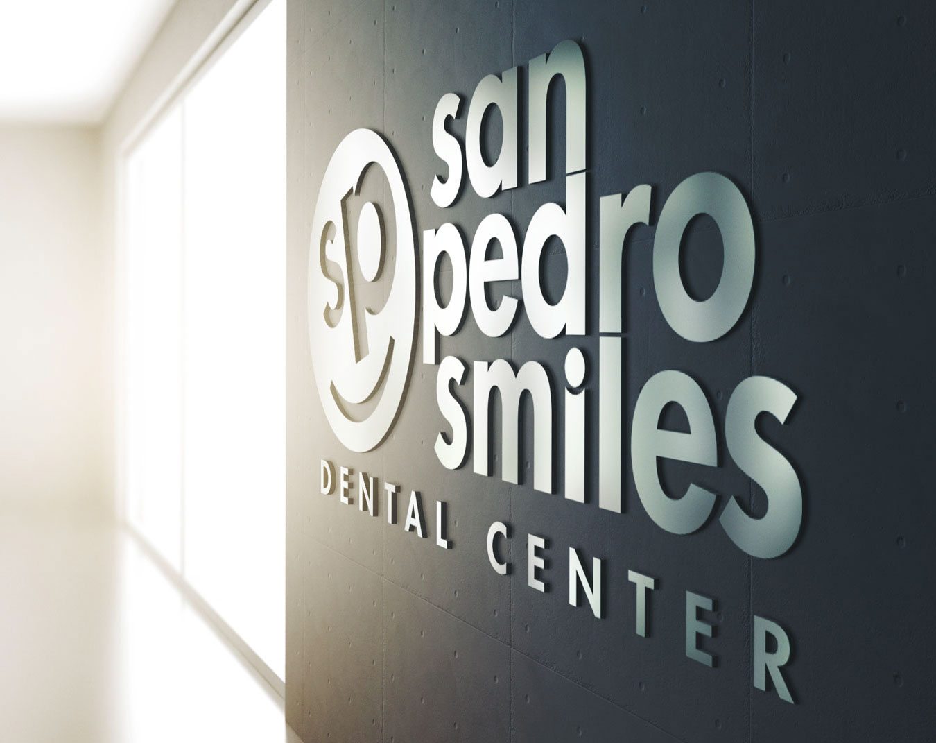 San Pedro Smiles Wall Sign