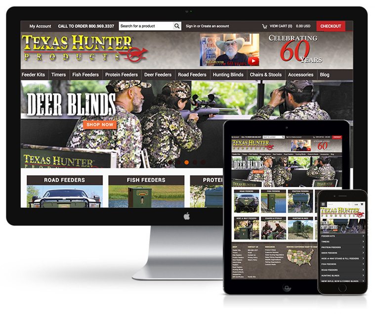 Texas Hunter Products Website