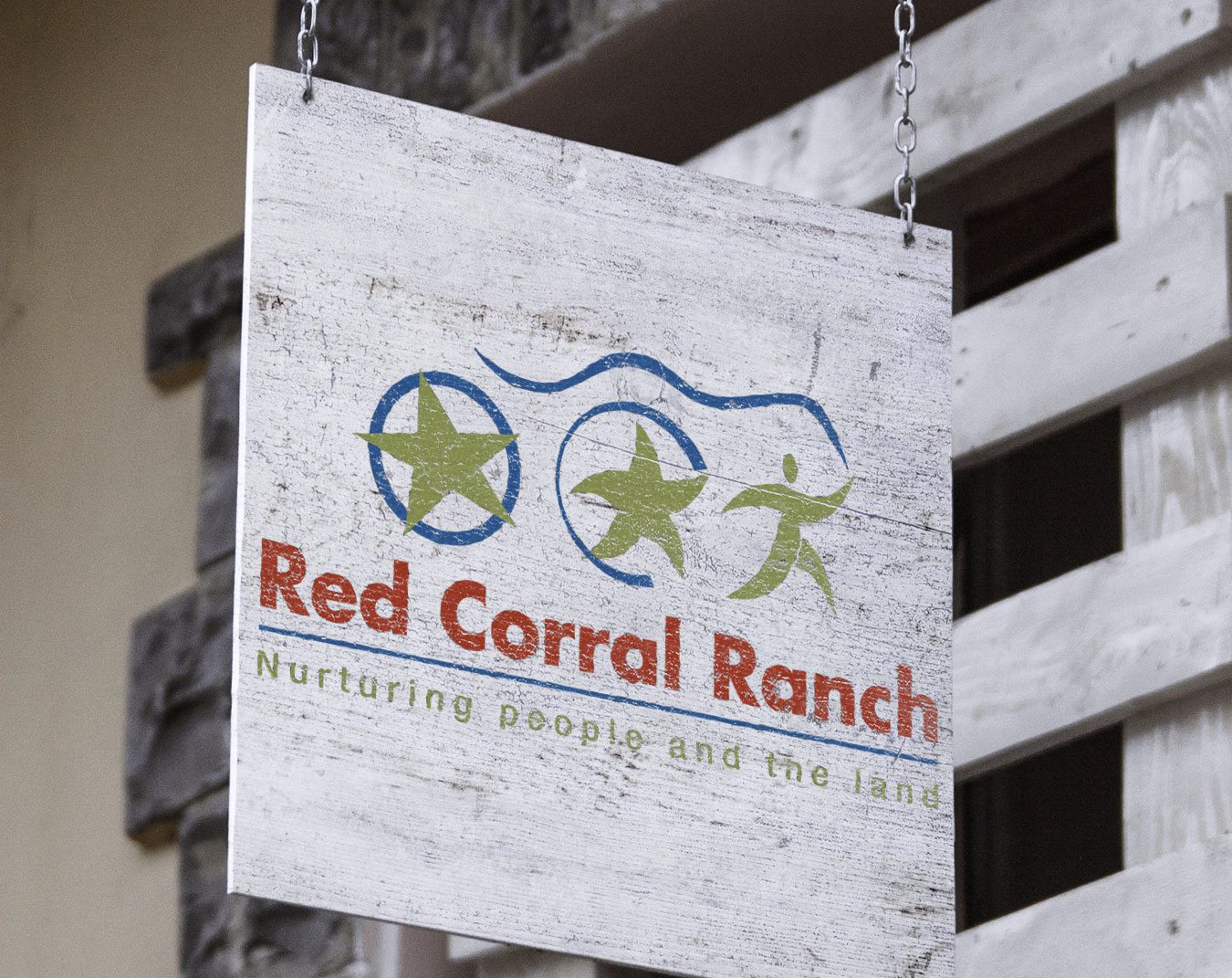 Red Corral Ranch Sign